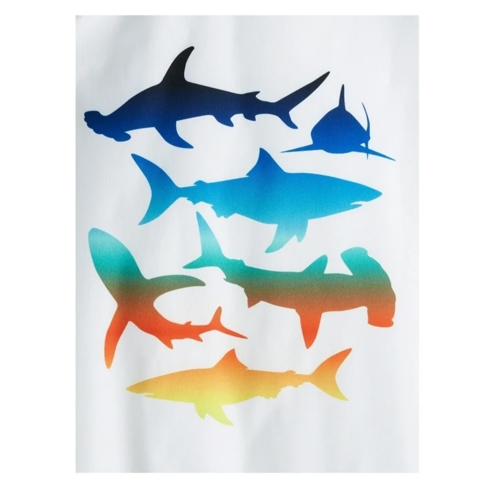 Wonder Nation Boy's Long Sleeve Nautical Rashguard